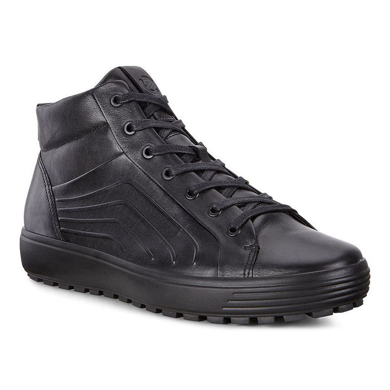 Zapatillas Bota Ecco Soft 7 Para Hombre,Negras,853410-FNC